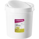 Lixeira Primafer Basculante 4,3L Branca Pr1017-2 Lixeira Primafer Basculante 4,3L Branca Pr1017-2