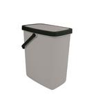 Lixeira Push 8 Litros - Cinza