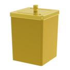 Lixeira Quadrada 6,5 Litros Cesto De Lixo Dourado Para Banheiro Pia Cozinha - 530DD Future Lixeira Quadrada 6,5 Litros Cesto De Lixo Dourado Para Banheiro Pia Cozinha - 530DD Future