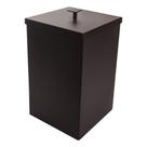 Lixeira Quadrada Aço Inox 430 7,8L