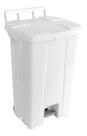 Lixeira Quadrada Plastica De 100 Litros Sem Roda E Pedal Branco Lixeira Quadrada Plastica De 100 Litros Sem Roda E Pedal Branco