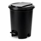 Lixeira Redonda 7L com Pedal e Tampa Prime Plas Preta Cozinha Banheiro Escritório Casa Lixeira Redonda 7L com Pedal e Tampa Prime Plas Preta Cozinha Banheiro Escritório Casa