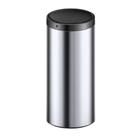 Lixeira Redonda Aço Inox 40L Com Sensor De Proximidade