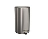 Lixeira redonda com pedal inox 8l 1005.red.8.inx