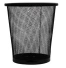 Lixeira Redonda Office Preta 5L Escritorio 22cm Lixeira Redonda Office Preta 5L Escritorio 22cm