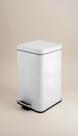 Lixeira Retangular Inox 12L com Pedal