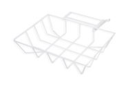 Lixeira Retrátil 55x40cm Para Grades E Paredes Branca Forsul