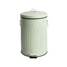 Lixeira Retrô 12L Balde Removível Pedal Fechamento Suave Banheiro Cozinha Lavanderia Lixeira Retrô 12L Balde Removível Pedal Fechamento Suave Banheiro Cozinha Lavanderia
