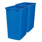 Lixeira Rev-A-Shelf RV-35-22-2 33,2 Litros Azul Kit com 2