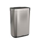 Lixeira Sensor Deca Suprema Quadrada Inox 50 Litros