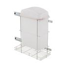 Lixeira Simples Inox com Corrediça Telescópica 245x545x430 mm 4569 Masutti Copat Lixeira Simples Inox com Corrediça Telescópica 245x545x430 mm 4569 Masutti Copat
