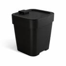 Lixeira Slim 2,5l c/ tampa Cozinha Bancada Compacta Moderna Lixeira Slim 2,5l c/ tampa Cozinha Bancada Compacta Moderna