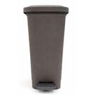 Lixeira Slim C/ Pedal 7L Cinza Es. - 1322 - Usual Utilidades
