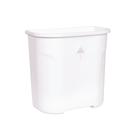 Lixeira Suspensa 8 Litros Branca 26,5x27,5x17Cm 8255 Mor
