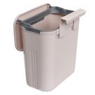 Lixeira Suspensa Balde de Lixo 9 Litros com Adesivo e Alça para Pedurar Rose e Preto Arqplast Toy 25956 Cor:01 LIXEIRA R