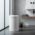 Lixeira Tampa Basculante 8 litros banheiro lavabo branca 1220bc