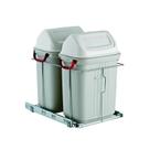 Lixeira telescopica 330x500x480 dupla 6051 6051 masutti