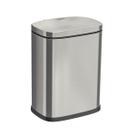 Lixeira Tipo D Aço Inox Acetinado Balde Interno 3 Litros - Tramontina 94540/007