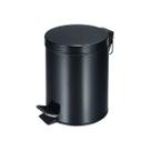 Lixeira Toquio 3 Litros Com Pedal Preto Lixeira Toquio 3 Litros Com Pedal Preto