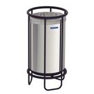 Lixeira Tramontina Cesena Aço Inox Acabamento Acetinado 65 L