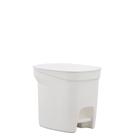 Lixeira Tramontina Compact 7L em Polipropileno Branco com Haste em Aço Galvanizado Lixeira Tramontina Compact 7L em Polipropileno Branco com Haste em Aço Galvanizado