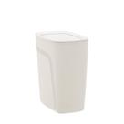 Lixeira Tramontina Compact Branco Tampa Basculante 8,5 L Lixeira Tramontina Compact Branco Tampa Basculante 8,5 L