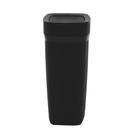 Lixeira Tramontina Compact em Polipropileno Preto com Tampa Basculante 10,5 L Lixeira Tramontina Compact em Polipropileno Preto com Tampa Basculante 10,5 L