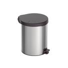 Lixeira Tramontina New com Pedal 12L Redonda Inox Polido