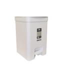Lixeira trium 12l com pedal branco - ou
