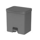 Lixeira Trium Com Pedal Chumbo 20 Litros - Ou Lixeira Trium Com Pedal Chumbo 20 Litros - Ou