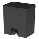 Lixeira Trium Com Pedal Preta 20 Litros - Ou Lixeira Trium Com Pedal Preta 20 Litros - Ou