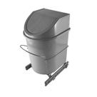 Lixeira Unitária Deslizante de Base 12 Litros inox 3317 Jomer Lixeira Unitária Deslizante de Base 12 Litros inox 3317 Jomer