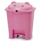 Lixeira Urso Adoleta Bebê Infantil Cor:Rosa Lixeira Urso Adoleta Bebê Infantil Cor:Rosa