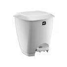 Lixeira UZ 12L Gold Com Pedal Branco UZ519-BR Lixeira UZ 12L Gold Com Pedal Branco UZ519-BR