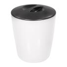 Lixeira Vintage 5 Litros Multiuso Com Tampa De Pegar Organizador Cesto De Lixo Para Cozinha Banheiro Quarto Vitra