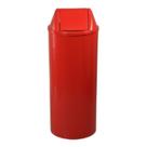 Lixeiras Com Tampa Vai-vem 22l Cor:Vermelho
