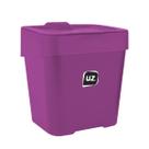 Lixinho Lixeira Pia 2,5L Banheiro Cozinha Slim Compacta