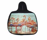 Lixo Car, Flamingo na água Material Neoprene 3MM 30x25CM Lixo Car, Flamingo na água Material Neoprene 3MM 30x25CM
