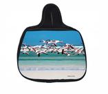 Lixo Car, Flamingo Voando Material Neoprene 3MM 30x25CM