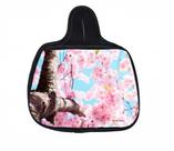 Lixo Car, Flor de Cerejeira Material Neoprene 3MM 30x25 CM