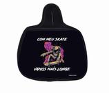 Lixo Car Lixeira Carro Neoprene Personalizado Skate Astronauta Skatista