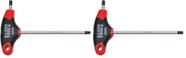 Llave Allen de Mano en T Klein Tools JTH6E09BE de 4,3 cm con Punta Esférica Llave Allen de Mano en T Klein Tools JTH6E09BE de 4,3 cm con Punta Esférica