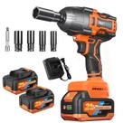 Llave de Impacto Inalámbrica Protmex 21V 995 Ft-lbs Sin Escobillas