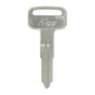 Llave en blanco para motocicleta Hillman YM61/YH50 doble cara para Yamaha
