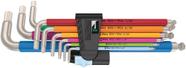 Llave Wera 3950/9 Hex-Plus Multicolor de Acero Inoxidable