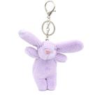 Llaverito de bolso LOHGOU con Conejo de peluche morado adorable