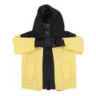 Llavero DIY Chaqueta Mini de Plumas Amarilla de Tela Llavero DIY Chaqueta Mini de Plumas Amarilla de Tela
