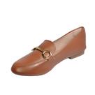 Loafer Bico Redondo Luiza Sobreira Caramelo Mod. 2070