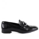 Loafer Feminino Via Marte Em Couro 075-005 Loafer Feminino Via Marte Em Couro 075-005