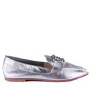 Loafer Feminino Zariff 3556140 Prata Cristal Loafer Feminino Zariff 3556140 Prata Cristal